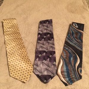 Bundle of 3 neckties